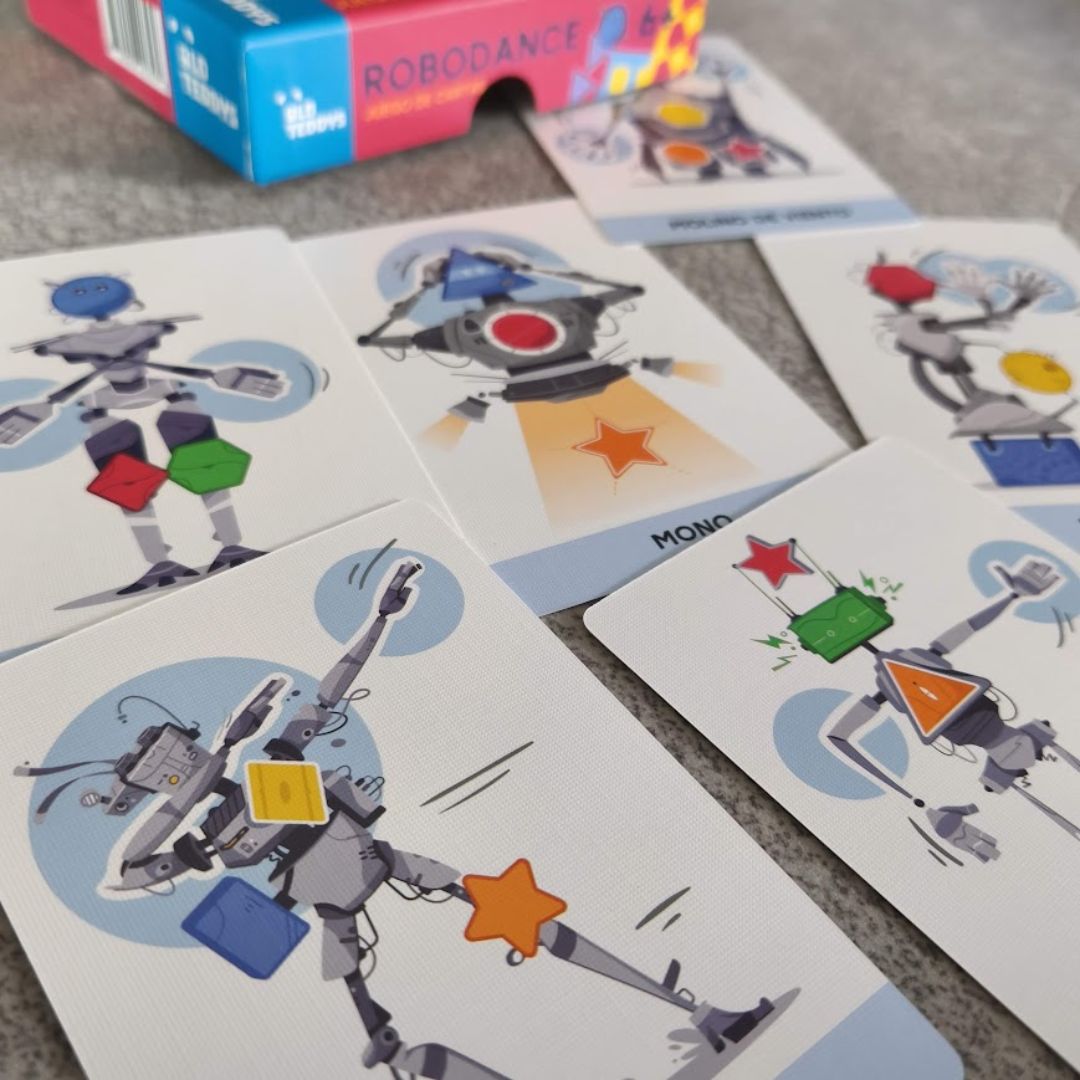 Robodance - Juego de mesa - Haba - 2-6 jugadores - 6+ años - 15 min