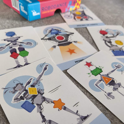 Robodance - Juego de mesa - Haba - 2-6 jugadores - 6+ años - 15 min