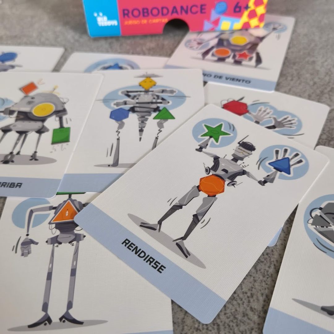 Robodance - Juego de mesa - Haba - 2-6 jugadores - 6+ años - 15 min