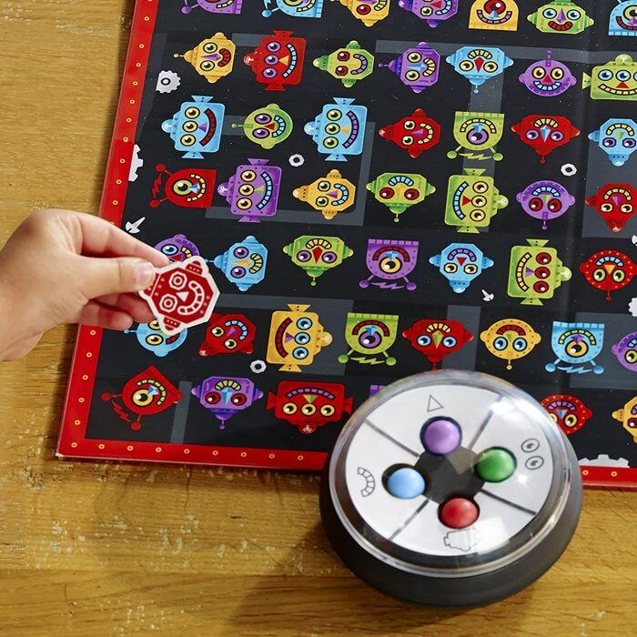 ROBOT FACE RACE Juego de mesa Atención | 2-4 jugadores | +4 | Learning Resources
