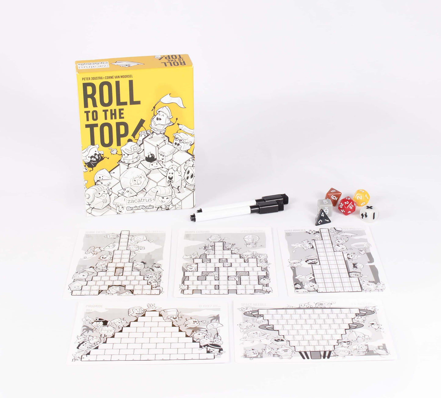 Roll to the top - Juego de mesa - Brain Picnic - Desde 8 años