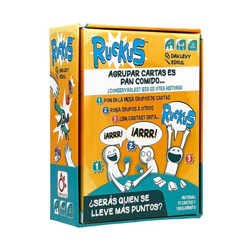 Ruckus - Juego de mesa - Mercurio - 2-5 jugadores - 7+ años - 10 min