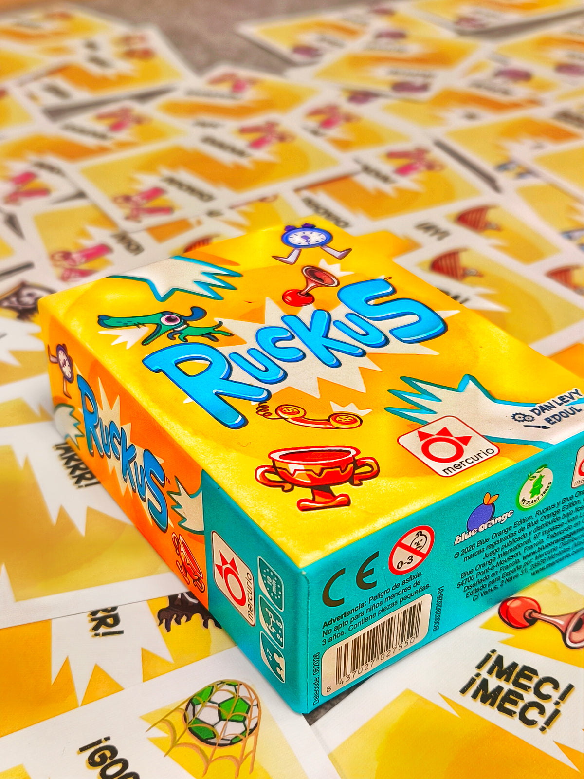 Ruckus - Juego de mesa - Mercurio - 2-5 jugadores - 7+ años - 10 min