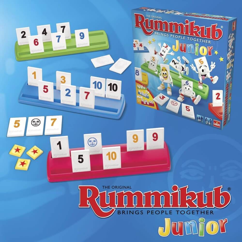 RUMMIKUB JUNIOR - Juego de mesa - Goliath - Desde 4 años Board Games