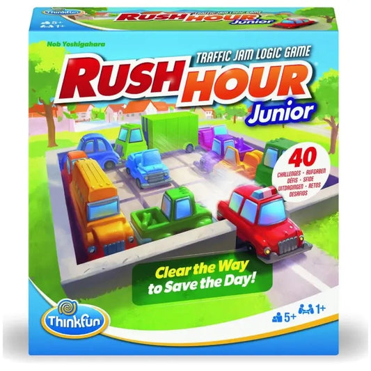 Rush Hour Jr (Nueva edición 2024) - Juego de mesa  - Thinkfun - Desde 5 años