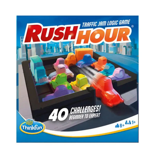 Rush Hour (Nueva edición 2024 ) - Juego de mesa - Thinkfun - Desde 8 años