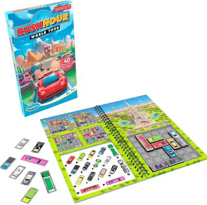 Rush Hour World Tour Puzzle - Juego de mesa - Thinkfun - Desde 8 años