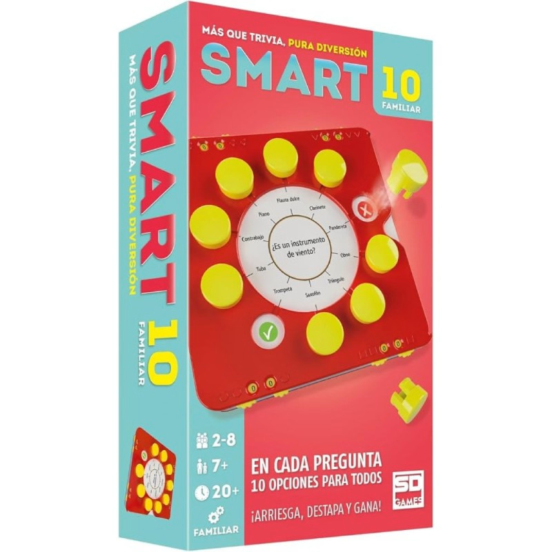 Smart 10 Familiar - Juego de mesa - SD GAMES - Desde 7 años