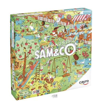 Sam & Co - Juego de mesa - Cayro - 2-6 jugadores - 4+ años - 15 min