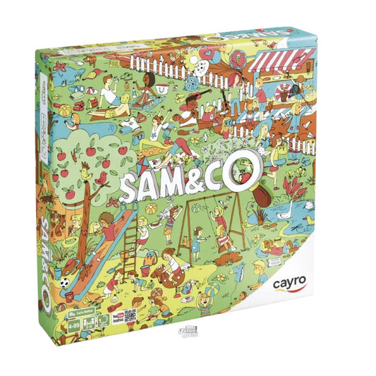 Sam & Co - Juego de mesa - Cayro - 2-6 jugadores - 4+ años - 15 min