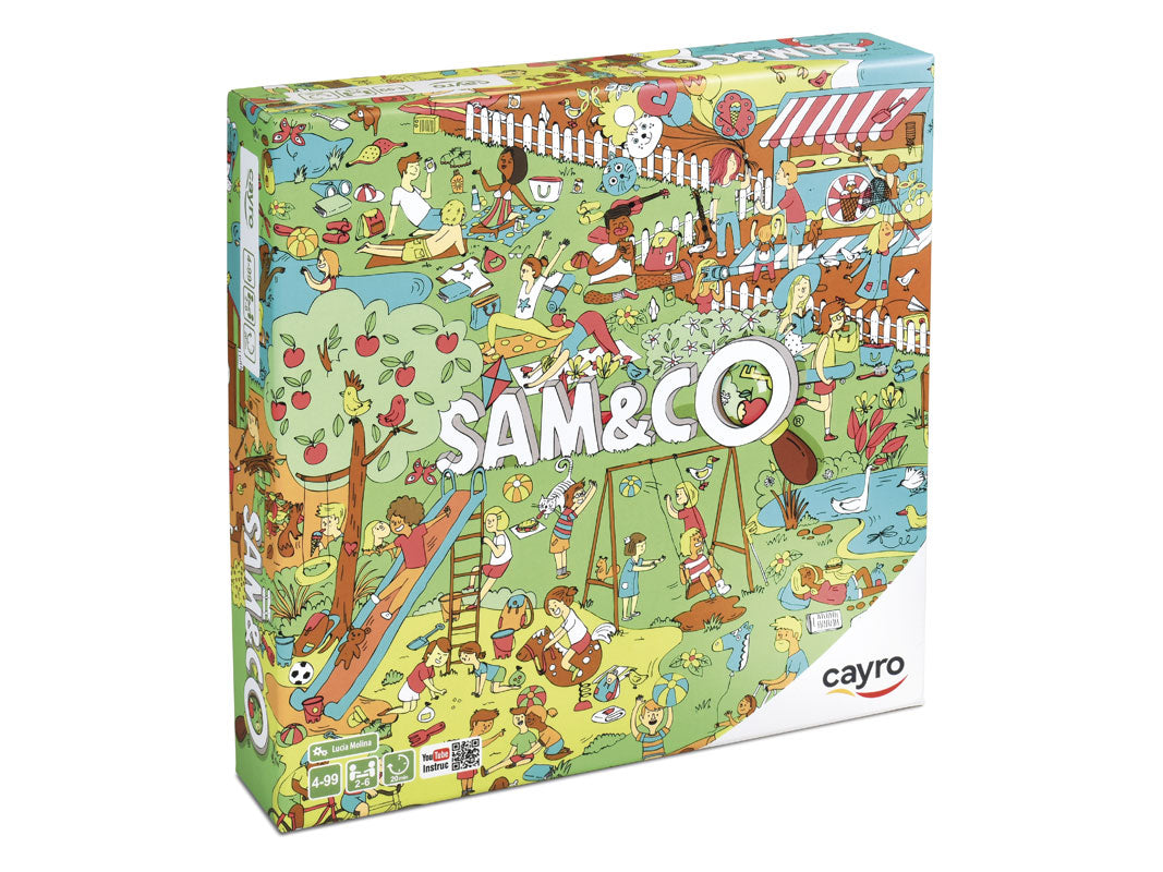 Sam & Co - Juego de mesa - Cayro - 2-6 jugadores - 4+ años - 15 min
