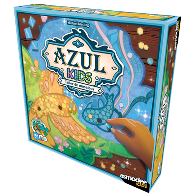 Azul Kids - Juego de mosaicos, lógica y colores - 2-4 jugadores - +5 años - Asmodee
