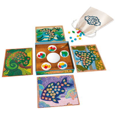 Azul Kids - Juego de mosaicos, lógica y colores - 2-4 jugadores - +5 años - Asmodee