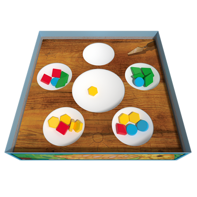 Azul Kids - Juego de mosaicos, lógica y colores - 2-4 jugadores - +5 años - Asmodee