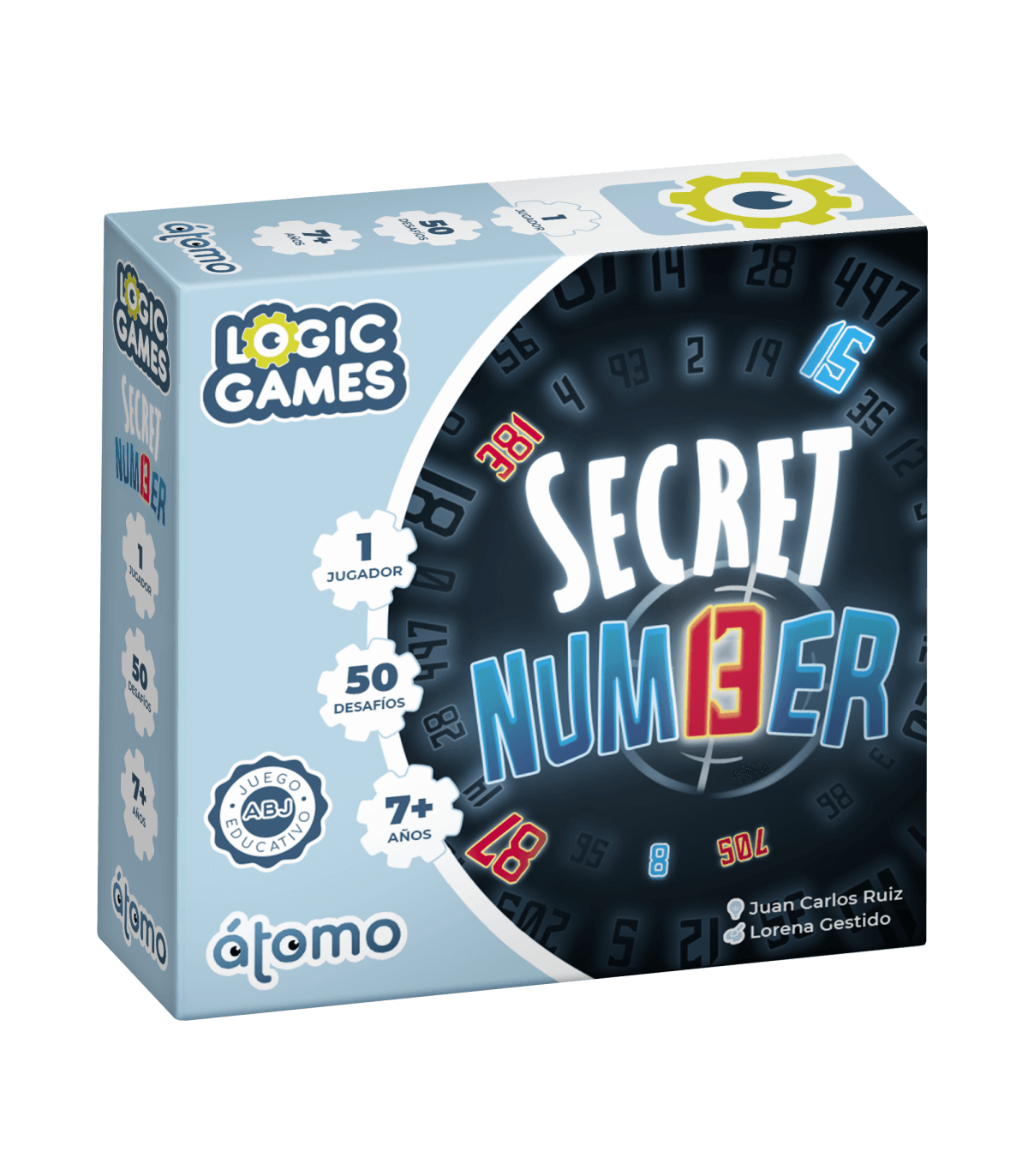 Secret Number, juego de lógica y deducción matemática, 10-20 minutos, desde 7 años