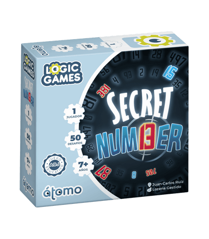 Secret Number, juego de lógica y deducción matemática, 10-20 minutos, desde 7 años