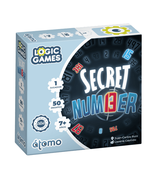 Secret Number, juego de lógica y deducción matemática, 10-20 minutos, desde 7 años