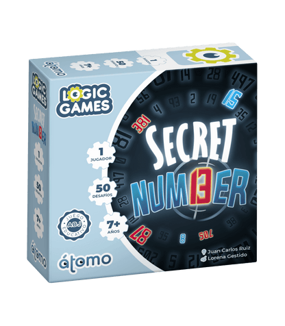 SECRET NUMBER - Juego de mesa - Atomo - Desde 7 años Board Games