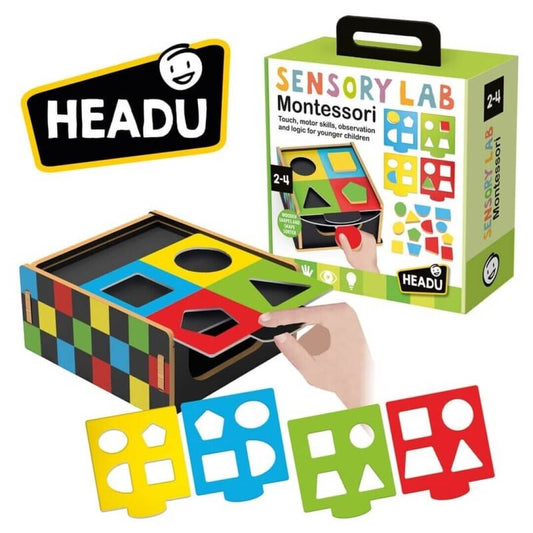 Sensory Lab Montessori | 2+ Años | Headu Educational Toys