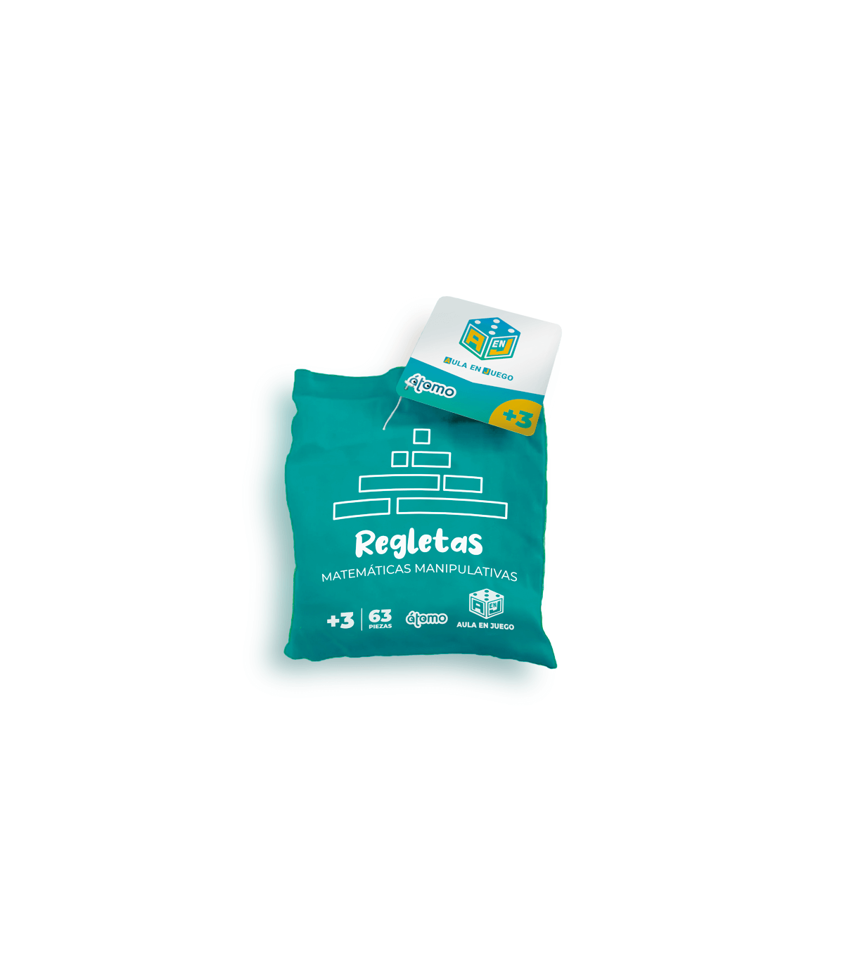 Set de Regletas 63 piezas | Aula en Juego Educational Toys