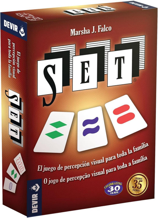SET - Juego de mesa - Devir - Desde 6 años Board Games
