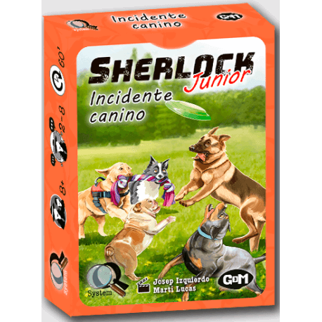 Sherlock Junior Incidente Canino - Juego GDM Games - Desde 8 años