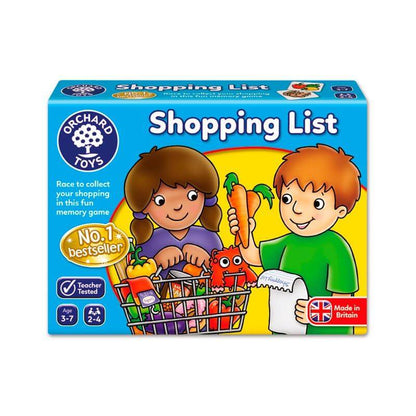 Shopping list juego de asociación en inglés - Juego de mesa - Orchard Toys - Desde 3 años Board Games