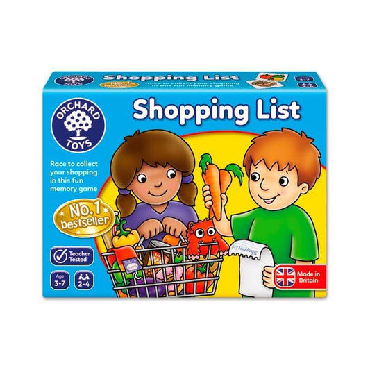 Shopping list juego de asociación en inglés | 3 a 7 años | 2 a 4 jugadores | Orchard