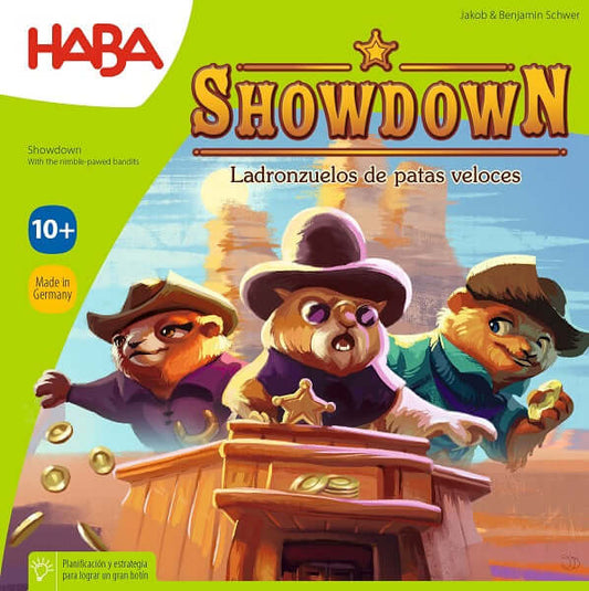Showdown Ladronzuelos de patas veloces - Juego de mesa - Haba - Desde 9 o más años Board Games