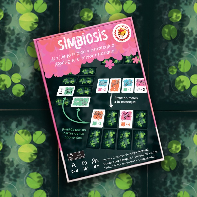Simbiosis - Juego de mesa - ROCKET LEMON - 2-4 jugadores - 8+ años - 15 min