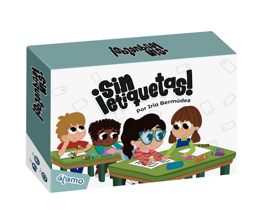 Sin Etiquetas - Juego de mesa - Atomo - 2-4 jugadores - 6+ años - 20 min