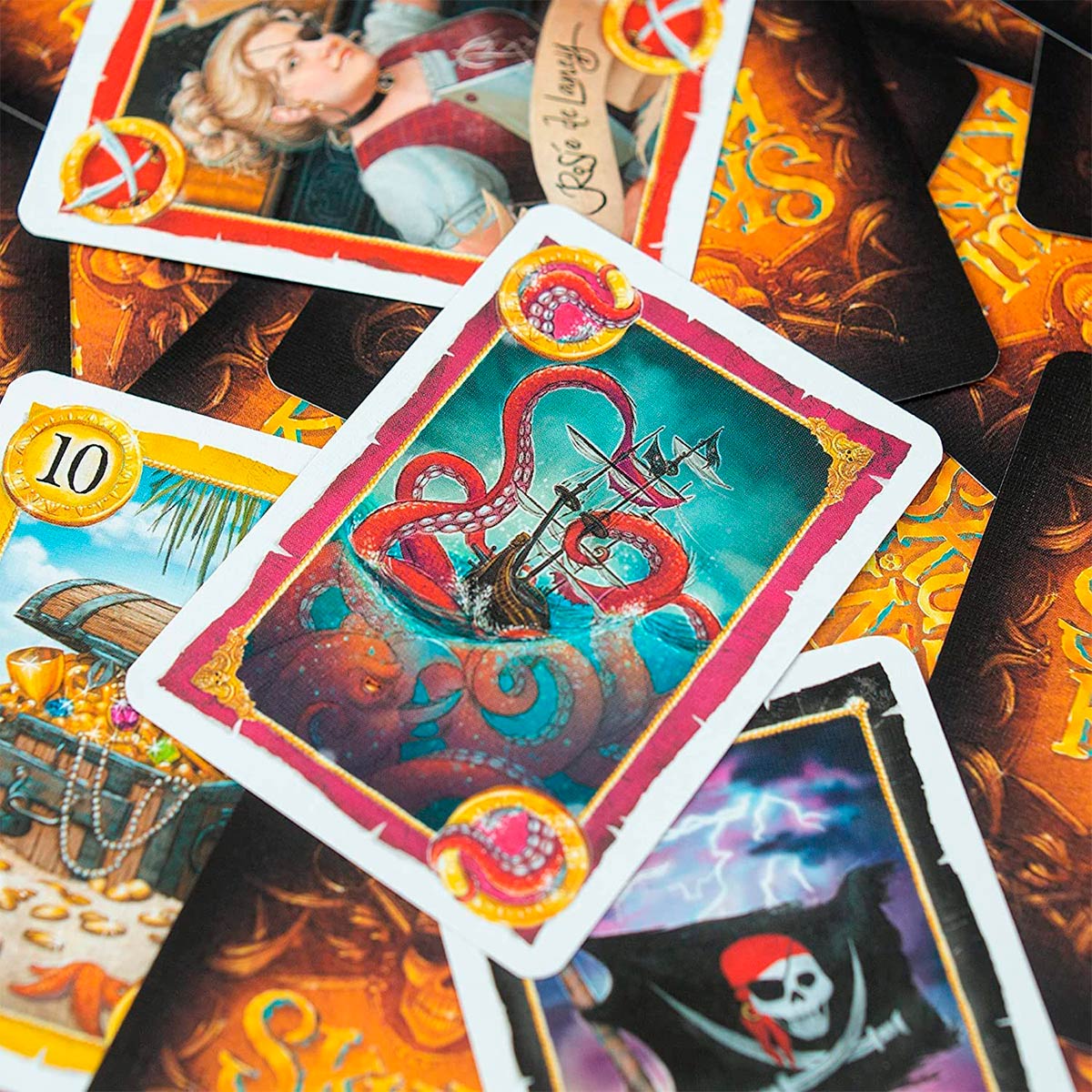 Skull King  - Juego de cartas de bazas - Devir - Desde 8 años -  2 a 8  jugadores