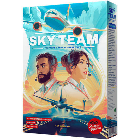 Sky Team - Juego de mesa - Asmodee - Desde 12 años