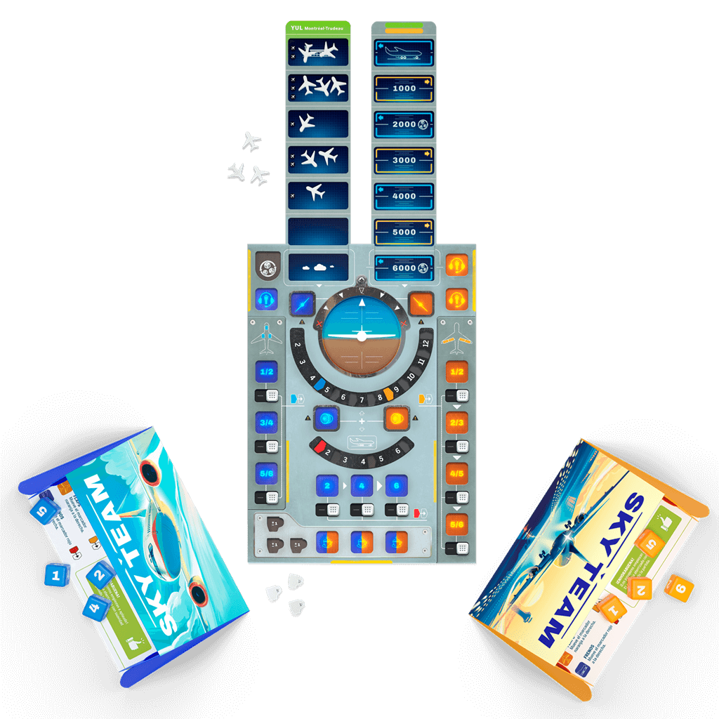 Sky Team - Juego de mesa - Asmodee - Desde 12 años Board Games