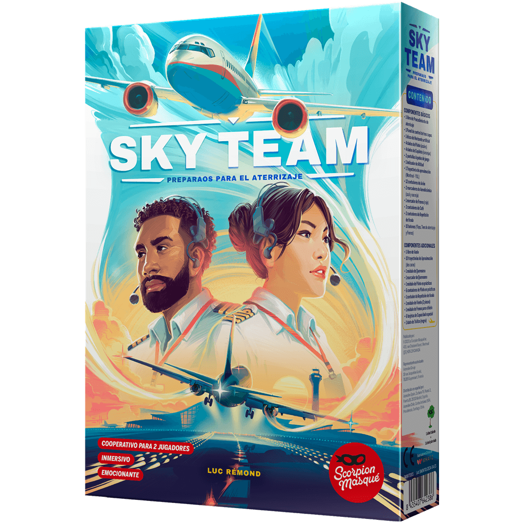 Sky Team - Juego de mesa - Asmodee - Desde 12 años Board Games