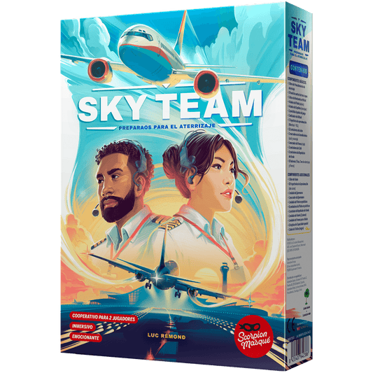 Sky Team - Juego de mesa - Asmodee - Desde 12 años Board Games
