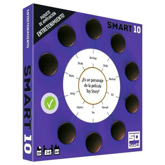 Smart 10 Entretenimiento Ampliación - Juego de mesa - SD GAMES - Desde 9 o más años Board Games