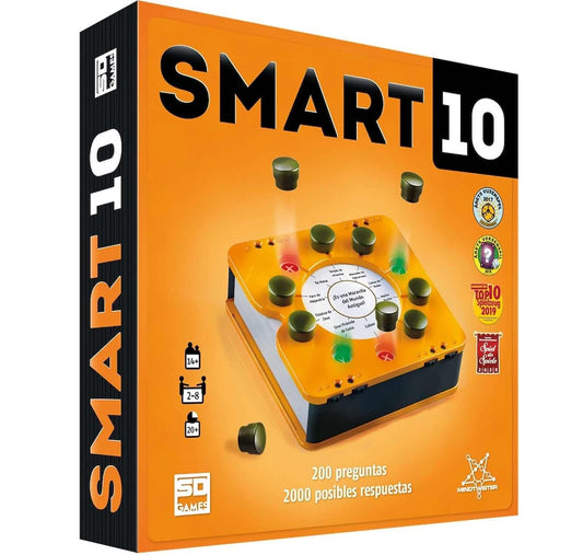 Smart 10 - Juego de mesa - SD GAMES - Desde 9 o más años Board Games