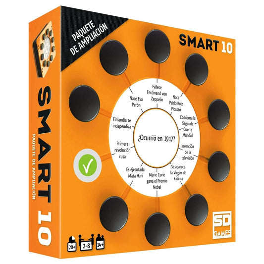 Smart 10 Paquete de Ampliación - Juego de mesa - SD GAMES - Desde 9 o más años Board Games