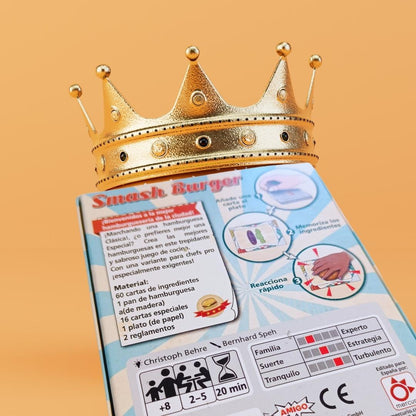 Smash Burger - Juego cartas para aspirantes a chef - Mercurio - +8 años - 2 a 5 jugadores