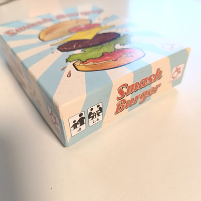 Smash Burger - Juego cartas para aspirantes a chef - Mercurio - +8 años - 2 a 5 jugadores