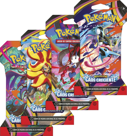 Sobre Pokémon Megaevolución - Caos Creciente - Español - 100% Original