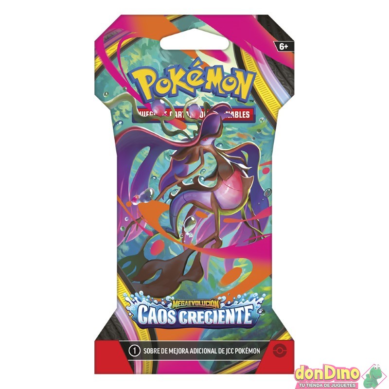 Sobre Pokémon Megaevolución - Caos Creciente - Español - 100% Original