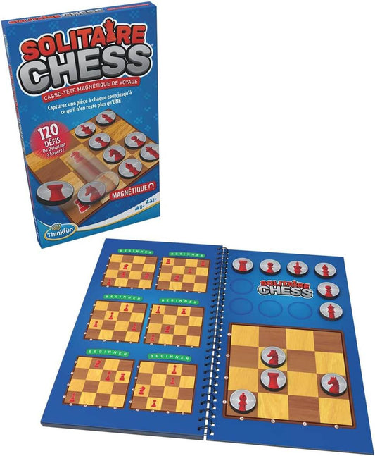 Solitaire Chess Puzzle - Juego de mesa - Thinkfun - Desde 8 años Board Games