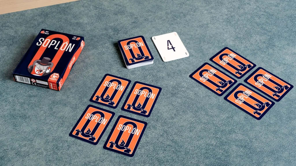 Soplón - Juego de cartas de pique - Tranjis - 2 a 6 jugadores +10 años