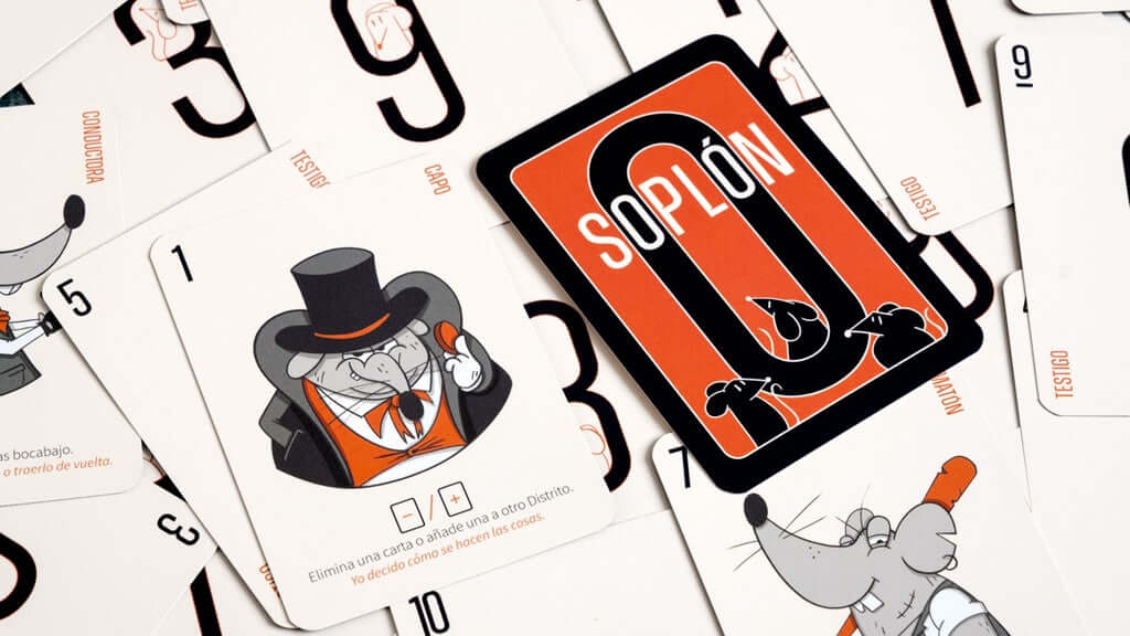 Soplón - Juego de cartas de pique - Tranjis - 2 a 6 jugadores +10 años
