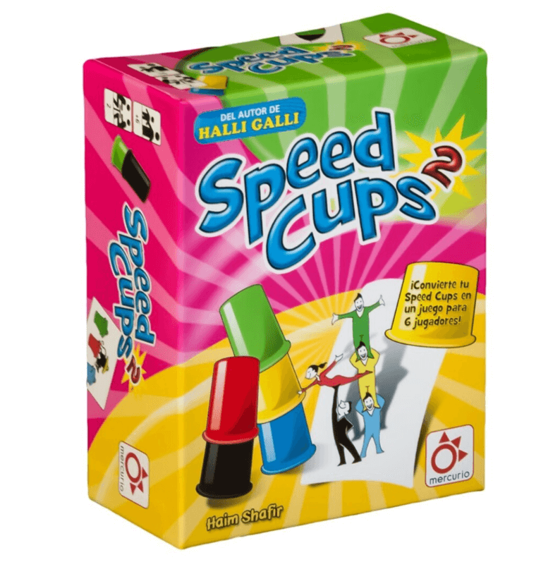 Speed Cups2 - Juego de mesa - Mercurio - Desde 6 años