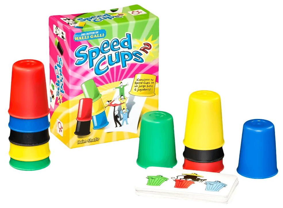 Speed Cups2 - Juego de mesa - Mercurio - Desde 6 años