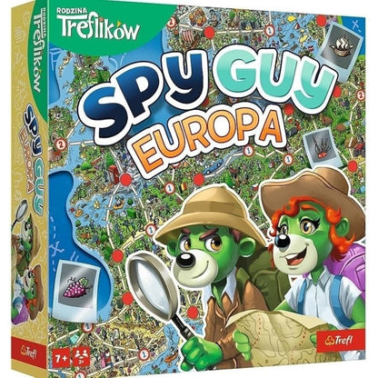 Spy Guy Europa - Una carrera de observación por todo el continente - +2 jugadores - +7 años - Atomo