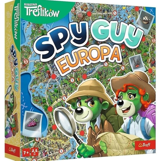 Spy Guy Europa - Una carrera de observación por todo el continente - +2 jugadores - +7 años - Atomo